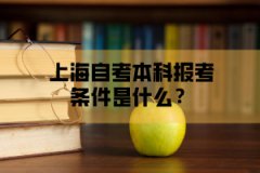 上海自考本科报考条件是什么？